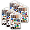 The Pencil Grip Triangular Magic Stix Global Skin Tone Markers, 12 Per Pack, 6 Packs Image 1