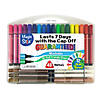 The Pencil Grip Triangular Magic Stix Markers, 48 Pack, Includes Global Skin Tones Image 1
