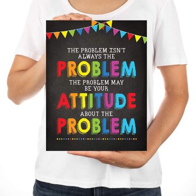 The Problem Is Your Attitude 8.5x11in Image 3