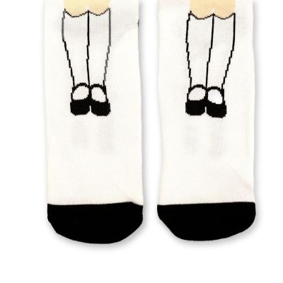 The Shining Collectibles  The Shining Exclusive Grady Twins White Crew Socks Image 2