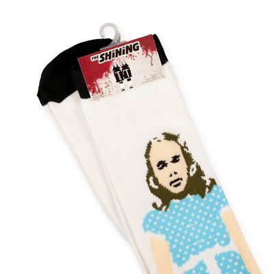 The Shining Collectibles  The Shining Exclusive Grady Twins White Crew Socks Image 3