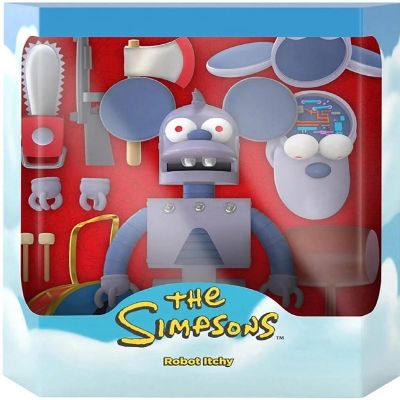 The Simpsons Ultimates Robot Itchy 7-Inch Action Figure Image 1