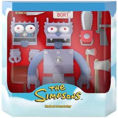 The Simpsons Ultimates Robot Scratchy 7-Inch Action Figure Image 1