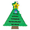 The Story of Jesus Christmas Tree Craft Kit - Makes 12 Image 1