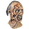 The Walking Dead&#8482; W Walker Overhead Latex Mask with Hair - One Size Image 1