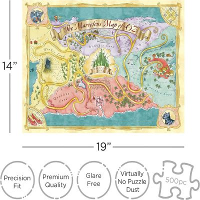 Wizard Of OZ - Il Leonardo Crib De OZ Puzzle 500 Pcs Aquarius