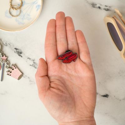 The Wizard of Oz Ruby Slippers Enamel Pin Image 2