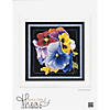 Thea Gouverneur Cross Stitch Kit 18ct Pansies Image 1