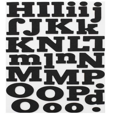 Thickers Foam Stickers 2/Pkg-Eric- Black Image 1