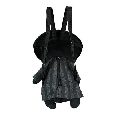 Things2Die4 Creepy Cute Plague Doctor Plushie Backpack Black Polyester Halloween Fashion Day Bag Image 1