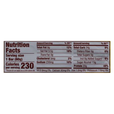 Think Products High Protein Bar - Lemon Delight - Case of 10 - 2.1 oz. Image 2