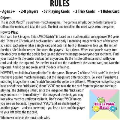 This is VSCO Match Card Game  Quick &amp; Fun Matching Game Image 2