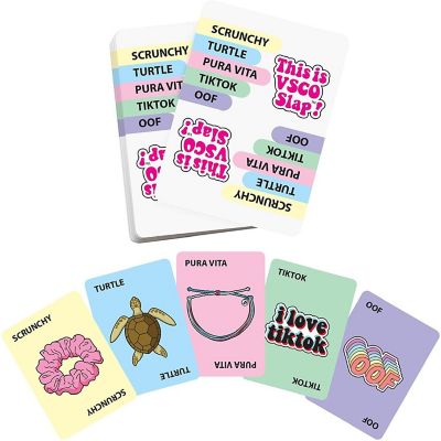 This is VSCO Slap Card Game  Quick &amp; Fun Party Game Image 1