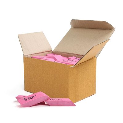Three Leaf 4 Ct. Pink Bevel Eraser (Pack of 48) Image 1