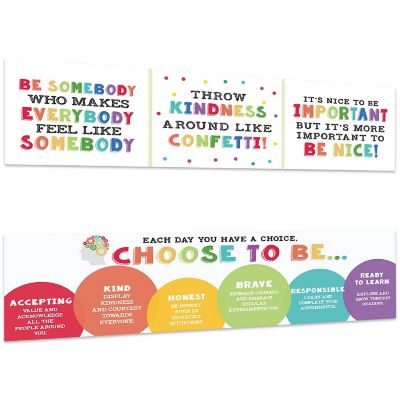 Throw Kindness Classroom Banner - 13 x 48 Inch Image 1