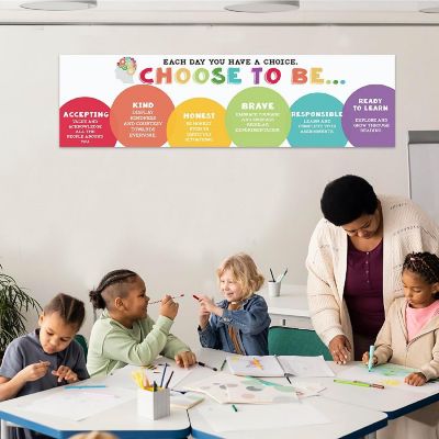 Throw Kindness Classroom Banner - 13 x 48 Inch Image 2