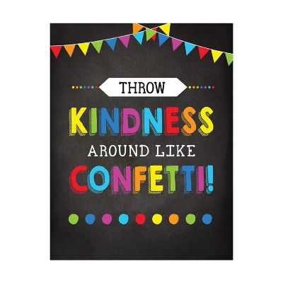 Throw Kindness Like Confetti 8.5x11in Image 1