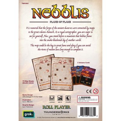 Thunderworks Games - Cartographers: Map Pack 1, Nebblis Image 2