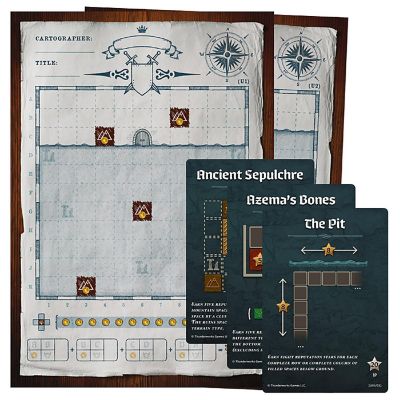 Thunderworks Games - Cartographers: Map Pack 3, Undercity Image 1