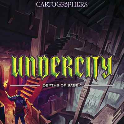 Thunderworks Games - Cartographers: Map Pack 3, Undercity Image 3
