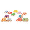 TickiT Rainbow Wooden Vehicles Image 1