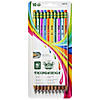 Ticonderoga Pencils, #2 Soft, Neon Stripes, Presharpened, 10 Per Pack, 6 Packs Image 2