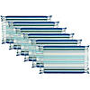 Tidal Stripe Fringed Placemat (Set Of 6) Image 1