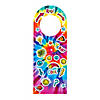 Tie-Dye Doorknob Hanger Sticker Scenes - 12 Pc. Image 1