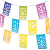Tiki Cutout Plastic Pennant Banner Image 1