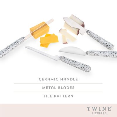 Tiles Cheese Knife Set Image 3
