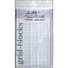Tim Holtz Acrylic Stamping Grid Blocks 9/Pkg- Image 1