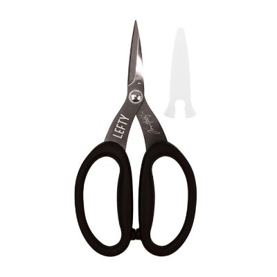 Tim Holtz Non-Stick Titanium Micro Serrated Scissors 7"-Left-Handed Image 1