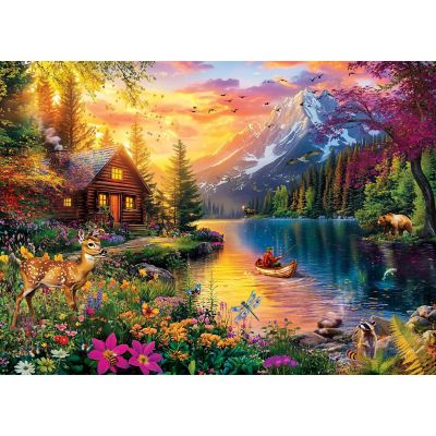 Time Away - Evening Tranquility 1000 Piece Jigsaw Puzzle Image 2
