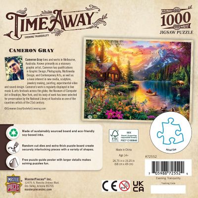 Time Away - Evening Tranquility 1000 Piece Jigsaw Puzzle Image 3