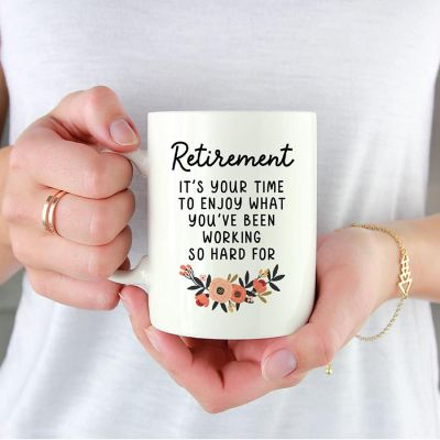 Time To Enjoy Retirement Coffee Mug Image 1
