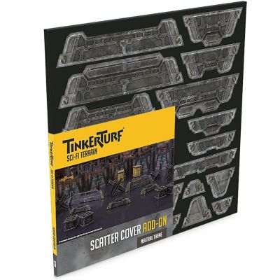 TinkerTurf Sci-Fi Terrain: Scatter Cover Add-On - Neutral Theme Image 1