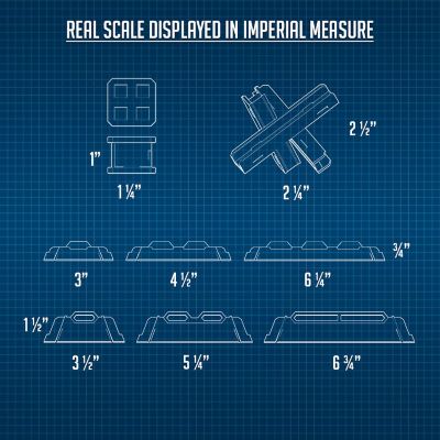TinkerTurf Sci-Fi Terrain: Scatter Cover Add-On - Neutral Theme Image 3
