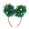 Tinsel Christmas Tree Headbands Image 1