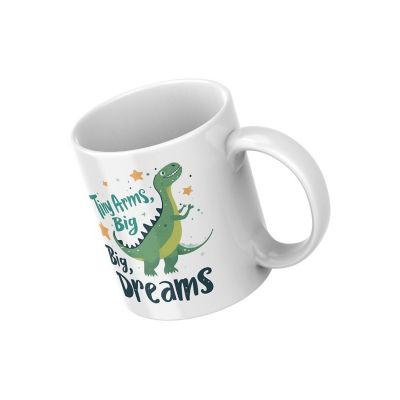 Tiny Arms, Big Dreams Mug by Dancing Littles Jungle Image 1