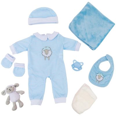 Tiny Treasures: Baby Doll With Layette Set Image 1