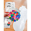 Tissue Paper Bright Dot Ornament Craft Kit- Makes 12 Image 3