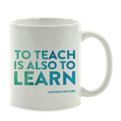 To Teach Is to Learn Ceramic Mug Image 2