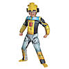 Toddler Boy&#8217;s Muscle Chest Transformers&#8482; Bumblebee Rescue Bot Costume - 3T-4T Image 1