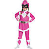 Toddler Girl&#8217;s Classic Power Rangers&#8482; Pink Ranger Costume - 3T-4T Image 1