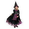 Toddler Girl&#8217;s Fairy Tale Witch Gown Costume - 3T-4T Image 1