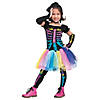 Toddler Girl&#8217;s Funky Punk Bones Costume - 24 Months-2T Image 1