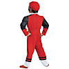 Toddler Muscle Ninja Steel Red Ranger Costume - 3T-4T Image 1