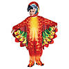 Toddler Red Parrot Printed Image 1
