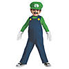 Toddler Super Mario Bros Luigi Costume - Medium 3T-4T Image 1