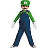 Toddler Super Mario Bros Luigi Costume - Small 2T Image 1